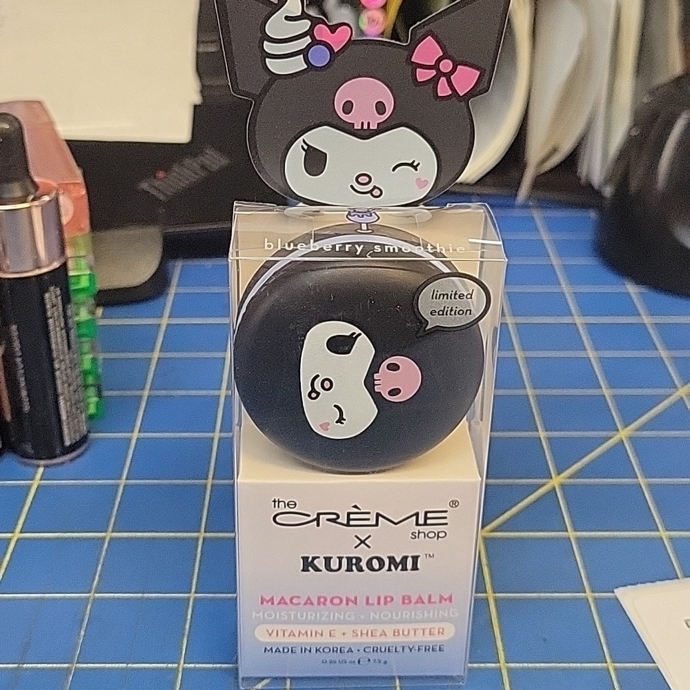 The Creme Shop Kuromi Limited Edition Macaron Lip Balm Limited Edition 7.5g New